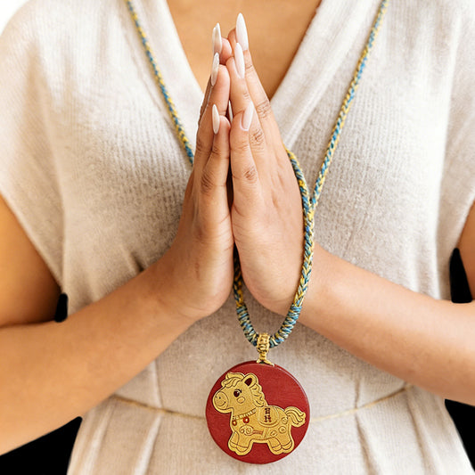 Foreseelucky Prosperity Horse Blended Incense Pendant