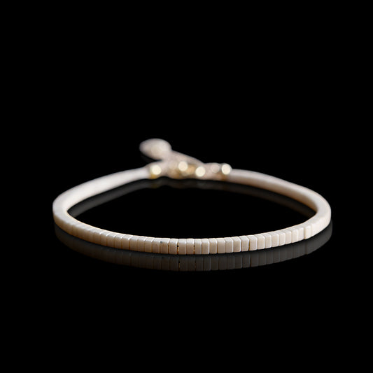 Ultra-Fine Premium White Jade Bracelet
