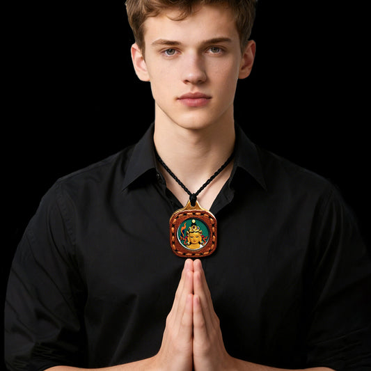 Foreseelucky Mini Manjushri Bodhisattva Thangka