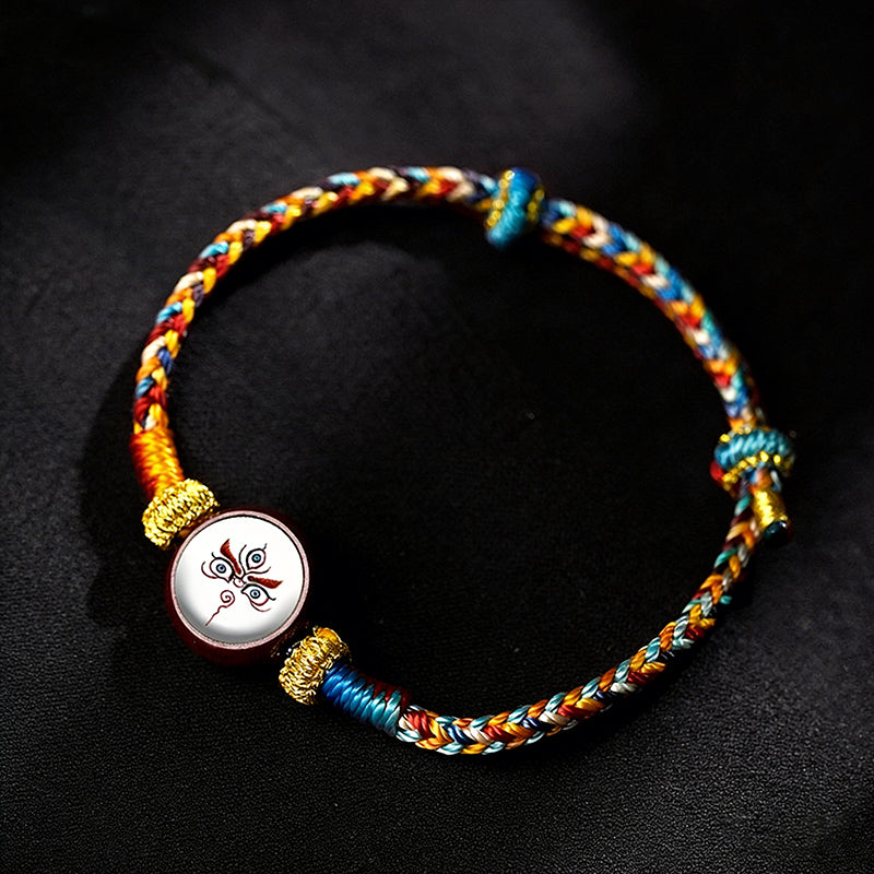 Foreseelucky White Jambhala Thangka Pendant Style 1