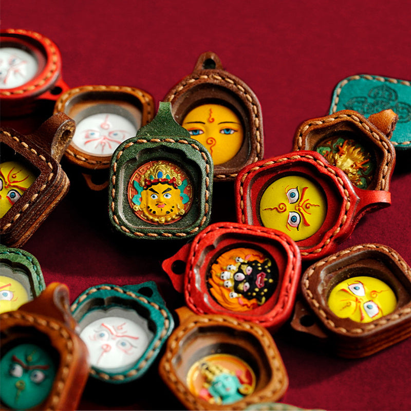 Foreseelucky Mini Mahakala Thangka